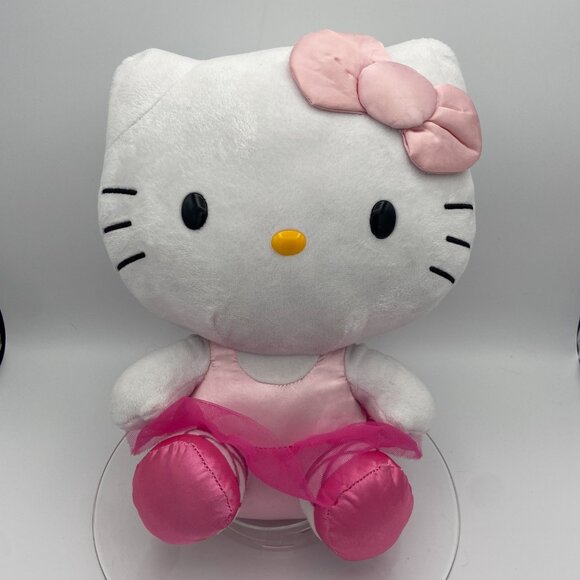TY Beanie Baby Sanrio Hello Kitty Ballerina plush with Pink Tutu 11 inches - Picture 9 of 10